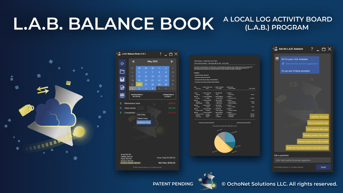L.A.B. Balance Book overview